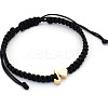 Alloy Beads Braided Bead Bracelets FS-WGADCE6-10-1
