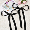 2Pcs Ribbon Long Bow Tie for Women AJEW-SP0003-50A-5