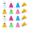 12Pcs 6 Colors Plastic Pendant FIND-TA0001-60-2