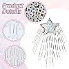 4Pcs Cloth Star PATC-CY0001-08B-5