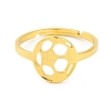 201 Stainless Steel Adjustable Ring for Women RJEW-D082-03A-2