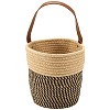 Woven Cotton Storage Baskets AJEW-WH20054-010C-2