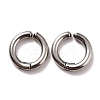 201 Stainless Steel Clip-on Earrings LS-EJEW-Z014-01C-P01-1