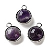 Natural Amethyst Pendants STAS-L022-398E-P-1