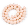 Opaque Glass Beads Strands GLAA-T032-P10mm-MD09-2