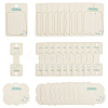 150Pcs 3 Styles Paper Hair Clip Display Cards CDIS-NB0001-37-1