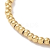 316 Surgical Stainless Steel Round Beaded Stretch Bracelets LS-BJEW-M305-01A-G-2