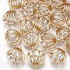 Brass Cubic Zirconia Charms KK-S348-325-1