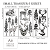 3 Sheets 3 Styles PVC Waterproof Decorative Stickers DIY-WH0404-364-2
