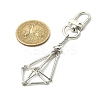 Brass Pouch Empty Stone Holder for Keychain KEYC-TA00025-02-4