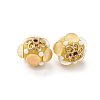 Handmade Resin Indonesia Round Beads IPDL-P005-25KCG-02-2