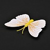 PVC Plastic Artificial 3D Butterfly Decorations DIY-I072-02F-3