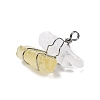 Natural Quartz Crystal & Lemon Quartz Nuggets Big Pendants G-K338-43P-06-2