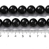 Natural Shungite Beads Strands G-M353-A04-12mm-3