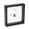 Square Transparent PE Thin Film Suspension Jewelry Display Box CON-D009-01C-03-4