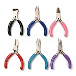 Jewelry Pliers, #50 Steel(High Carbon Steel) Wire Cutter Pliers, Gunmetal,  Yellow, 135x55mm