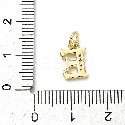 Brass Micro Pave Cubic Zirconia Charms LS-KK-I382-03G-E-1