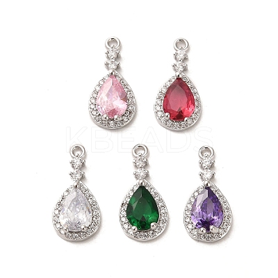 Glass Pendants KK-P260-10P-1