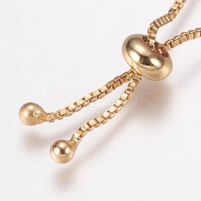 Adjustable Brass Bolo Bracelets BJEW-E333-05G-B-1