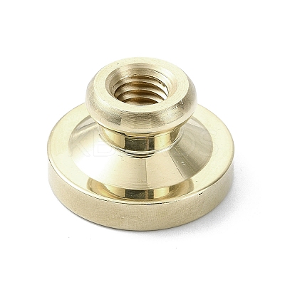 Good Luck Wax Seal Brass Stamp Heads AJEW-M038-01N-G-1
