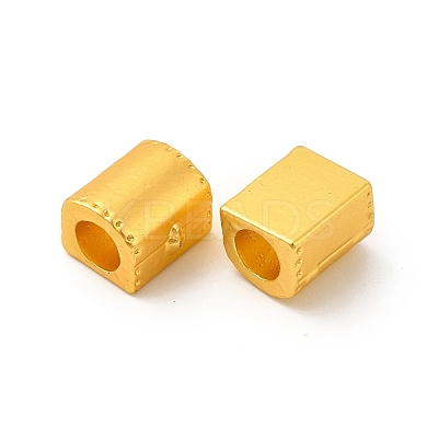 Rack Plating Alloy European Beads PALLOY-F287-43MG-1