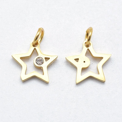 316 Surgical Stainless Steel Pendants STAS-K178-01B-G-1