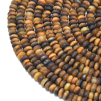 Natural Tiger Eye Beads Strands G-P575-A05-4x2mm-01-1