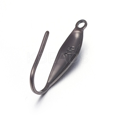 316 Surgical Stainless Steel Earring Hooks STAS-L211-10-B-1