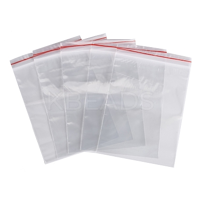 Plastic Resealable Packaging Bags OPP-Q002-11x16cm-1