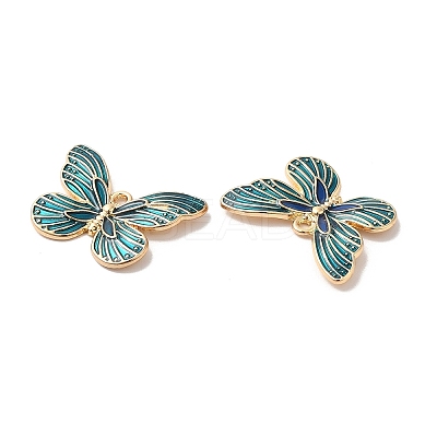 Alloy Enamel Pendants ENAM-K069-23G-02-1