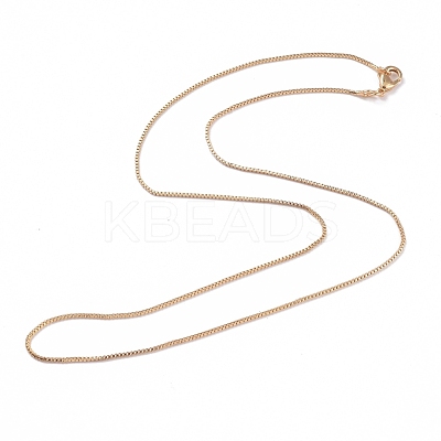 Brass Venetian Chain NJEW-E151-02G-1