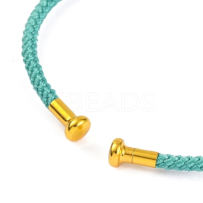 Braided Carbon Steel Wire Bracelet Making MAK-A017-B43-1