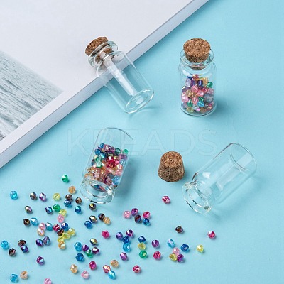 Glass Jar Glass Bottles X1-AJEW-H004-7-1-1