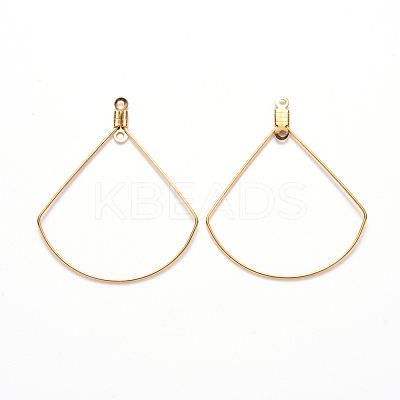 PVD Vacuum Plating 304 Stainless Steel Wire Pendants X-STAS-S103-11G-1