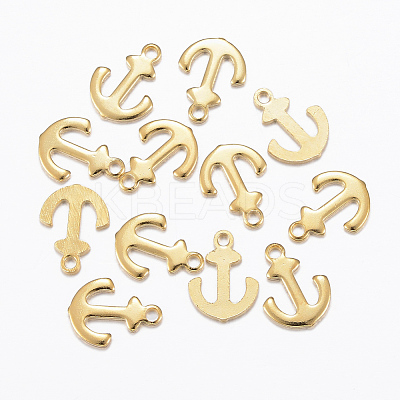 201 Stainless Steel Charms STAS-H557-18G-1