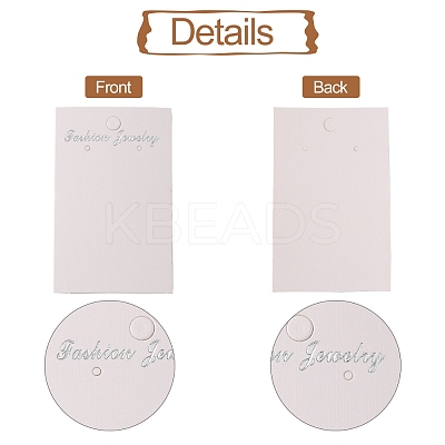 Paper Earring Display Card X-JPC043Y-1
