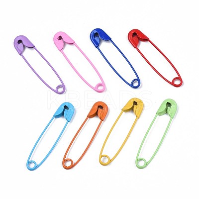 Spray Painted Iron Safety Pins IFIN-T017-02-NR-1