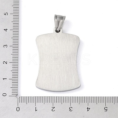 304 Stainless Steel Pendants LS-STAS-O008-01J-1