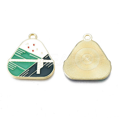 Alloy Enamel Pendants PALLOY-N160-022-1