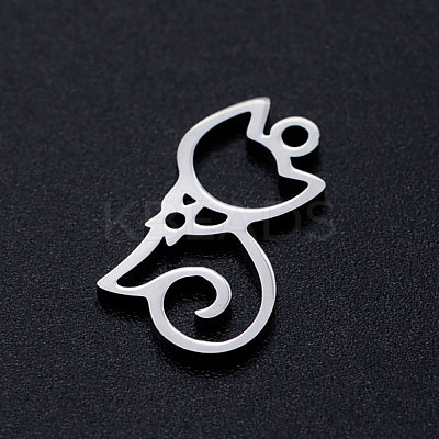 Tarnish Resistant 304 Stainless Steel Pendants STAS-S105-JN366-1-1