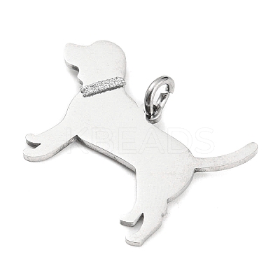 Non-Tarnish 304 Stainless Steel Pendants STAS-E205-09P-1