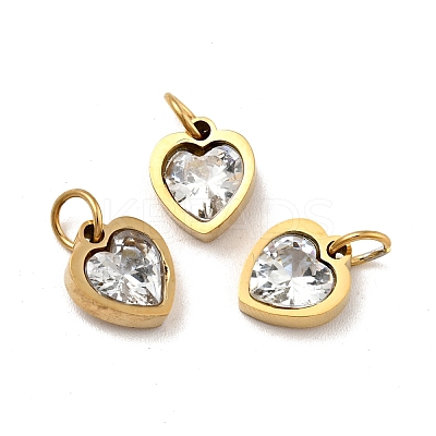 PVD Vacuum Plating 304 Stainless Steel Pendants STAS-D189-06G-1