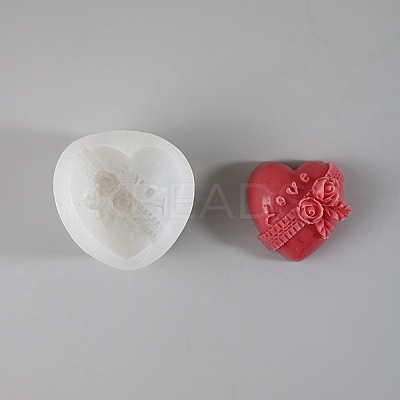 Valentine's Day Heart & Rose DIY Silicone Molds LS-SIL-Z008-02E-1