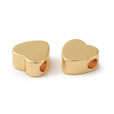 Rack Plating Brass Beads KK-G452-42G-1
