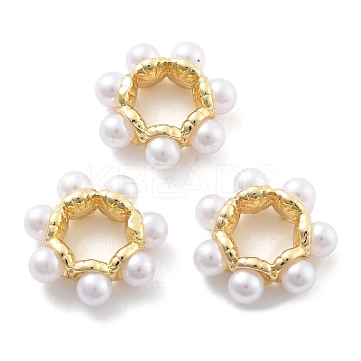 Rack Plating Brass Beads KK-H449-71G-RS-1