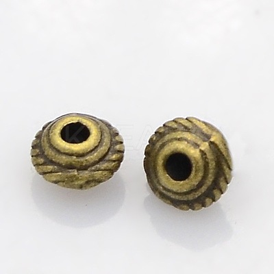 Tibetan Style Alloy Spacer Beads K0NJX071-1