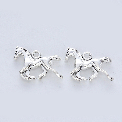 Tibetan Style Alloy Pendants TIBE-R316-083AS-RS-1