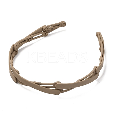 Portable Folding Resin Hairband Telescopic Headband OHAR-M001-01F-1