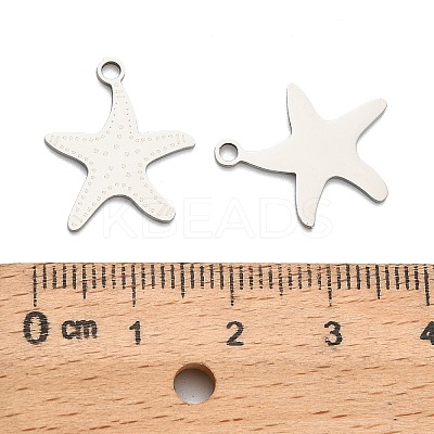 201 Stainless Steel Pendants STAS-C141-02A-P-1