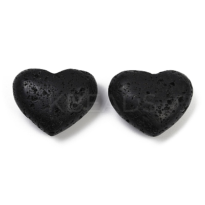 Heart Natural Lava Rock Palm Stones G-C186-02C-1